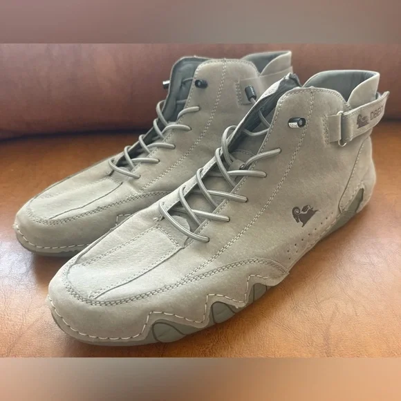 Dbeck Explorer Outdoor Shoes Grey Size EU 49 US 14 Arch Support Comfort - Picture 2 of 9